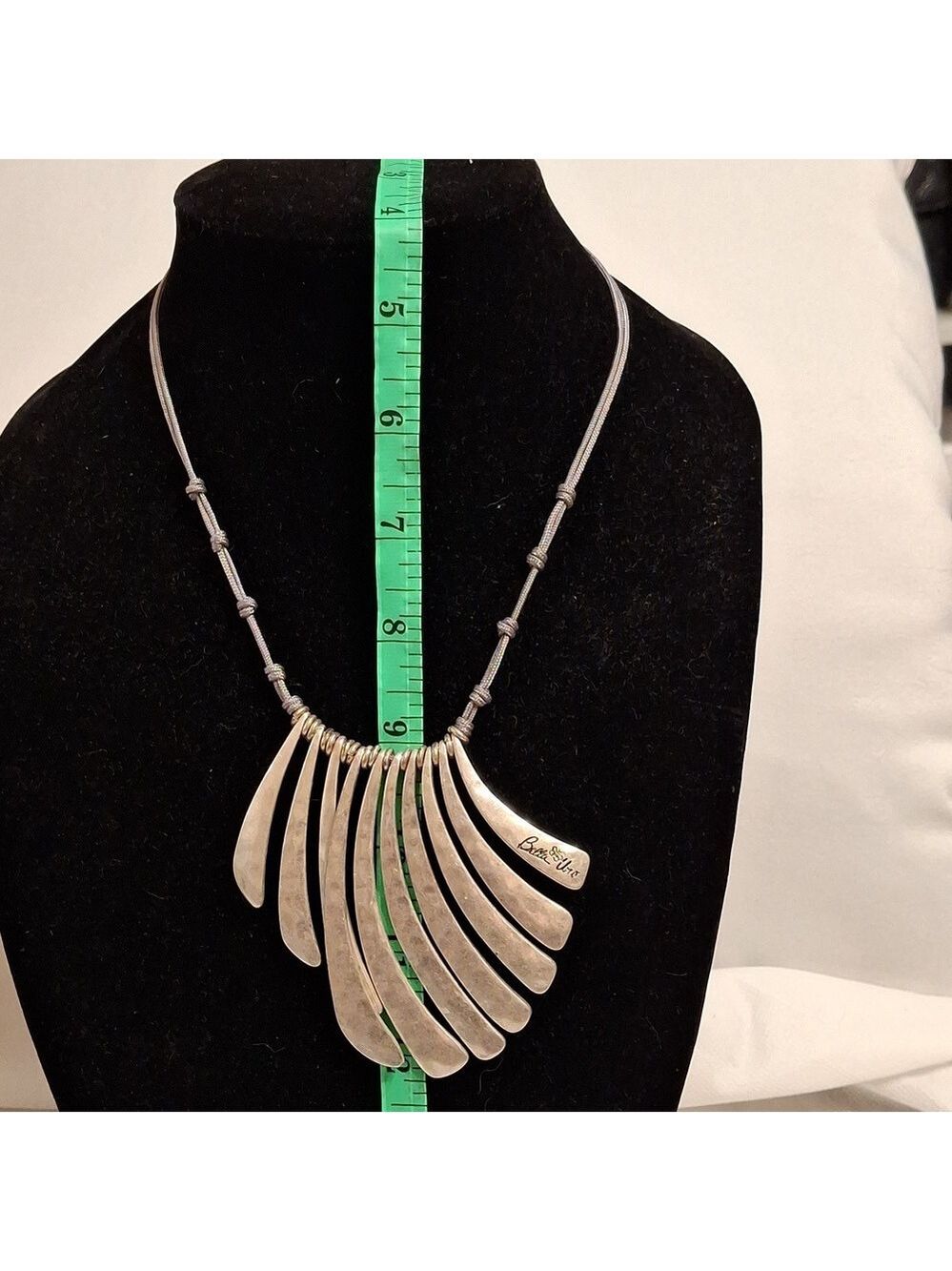 Belle Uno silver designer necklace
